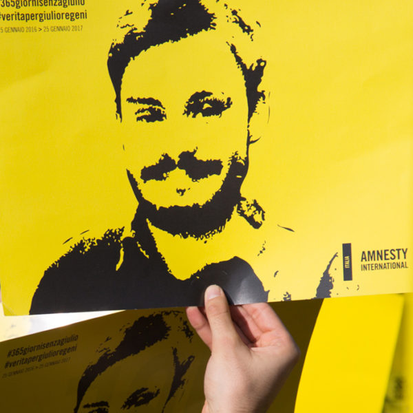 Tre anni senza Giulio Regeni