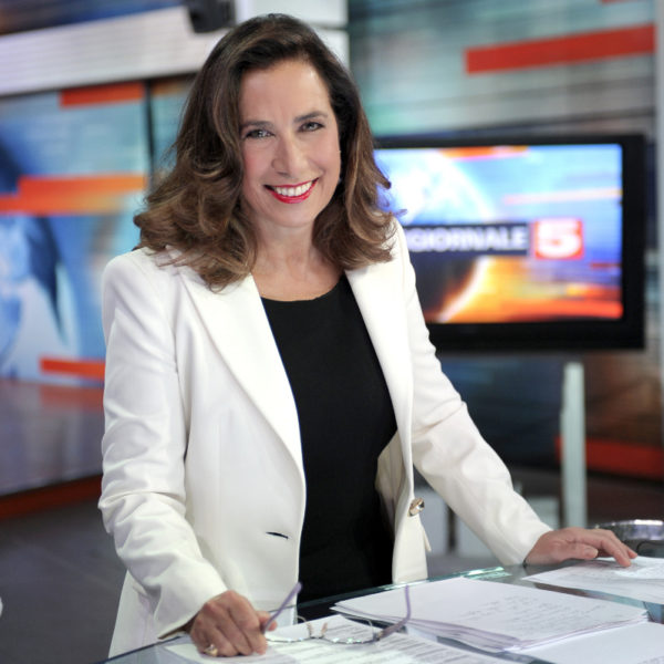 Cesara Buonamici, giornalista e conduttrice televisiva italiana.