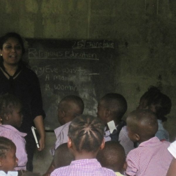 Una scuola a Freetown in Sierra Leone