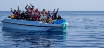 Persone arrivate via mare dal Africa del nord