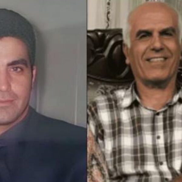 Behrouz Ehsani (a destra), 69 anni, e Mehdi Hassani (a sinistra), 48 anni, sono stati messi a morte in Iran dopo un processo durato 5 minuti.