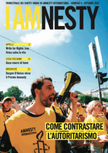 Copertina trimestrale IAMNESTY - Ottobre 2025