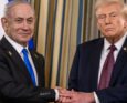 Il presidente Donald Trump e il primo ministro israeliano Benjamin Netanyahu durante la conferenza stampa congiunta per annunciare il piano di pace degli Stati Uniti per Gaza.