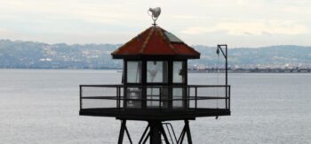 torretta della prigione di alcatraz usa