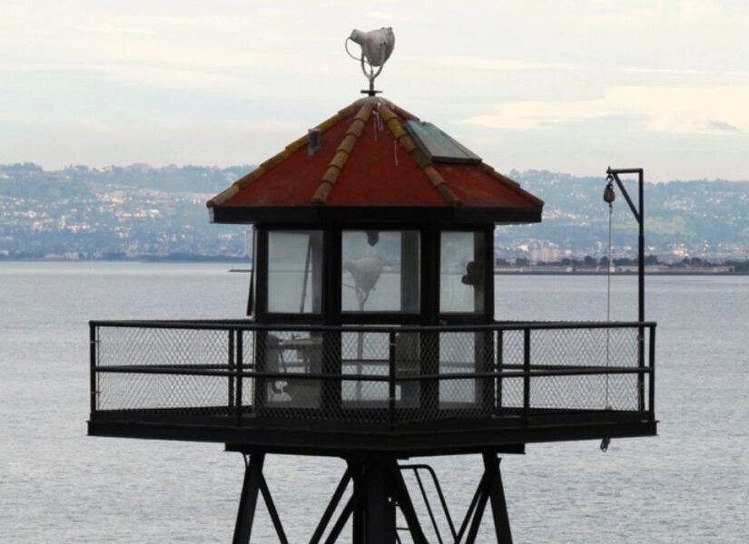 torretta della prigione di alcatraz usa