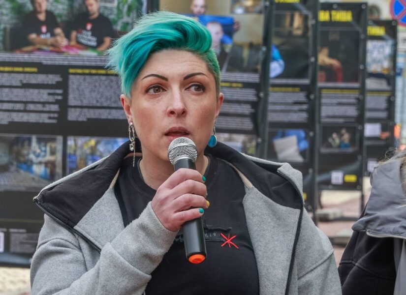 Lera Burlakova, coordinatrice della comunicazione e delle campagne di Amnesty International Ucraina