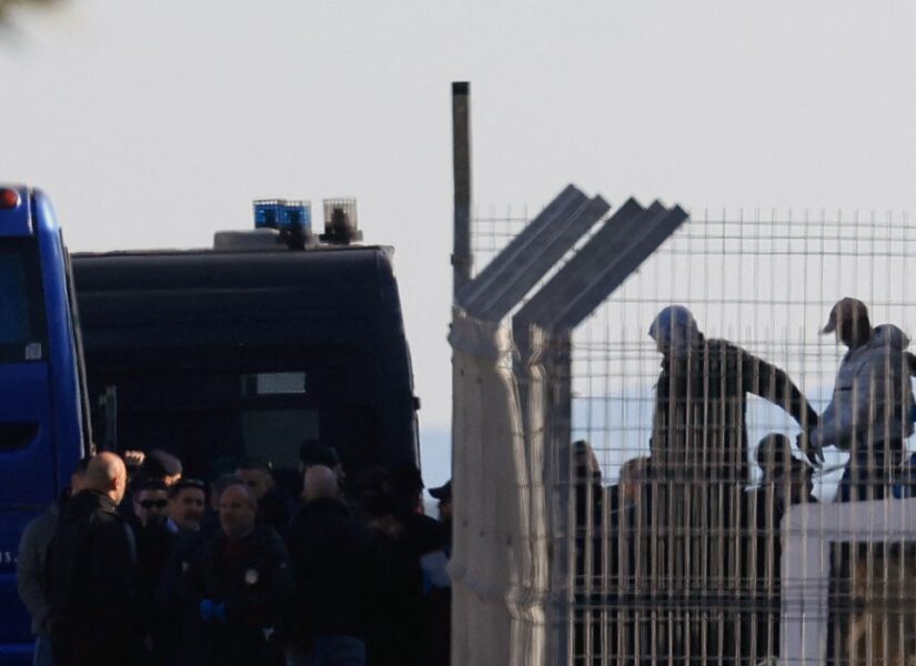 Centro per migranti in Albania